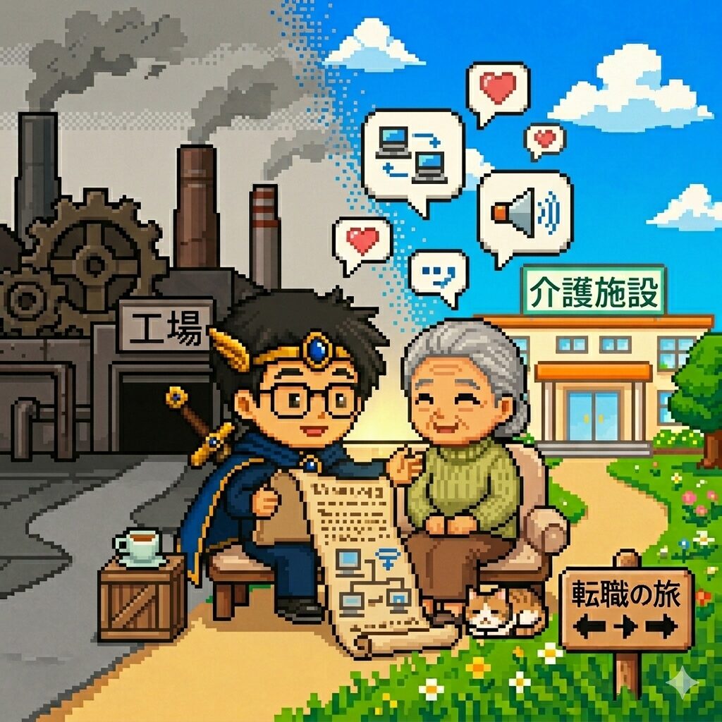 おばあちゃんと話すエン