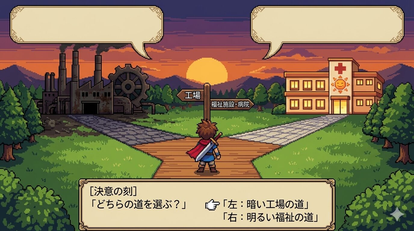 転職の分かれ道イメージ